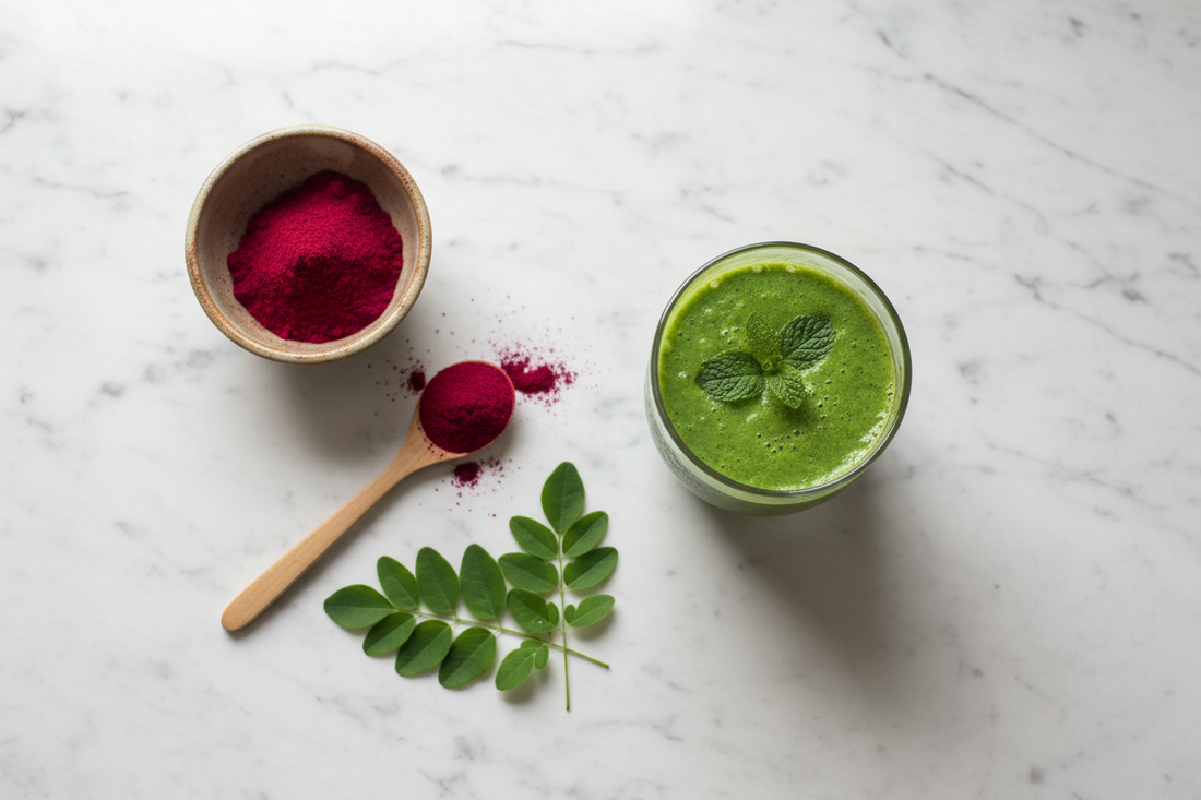 Your Morning Ritual, Elevated: Moringa, Beetroot & Beyond