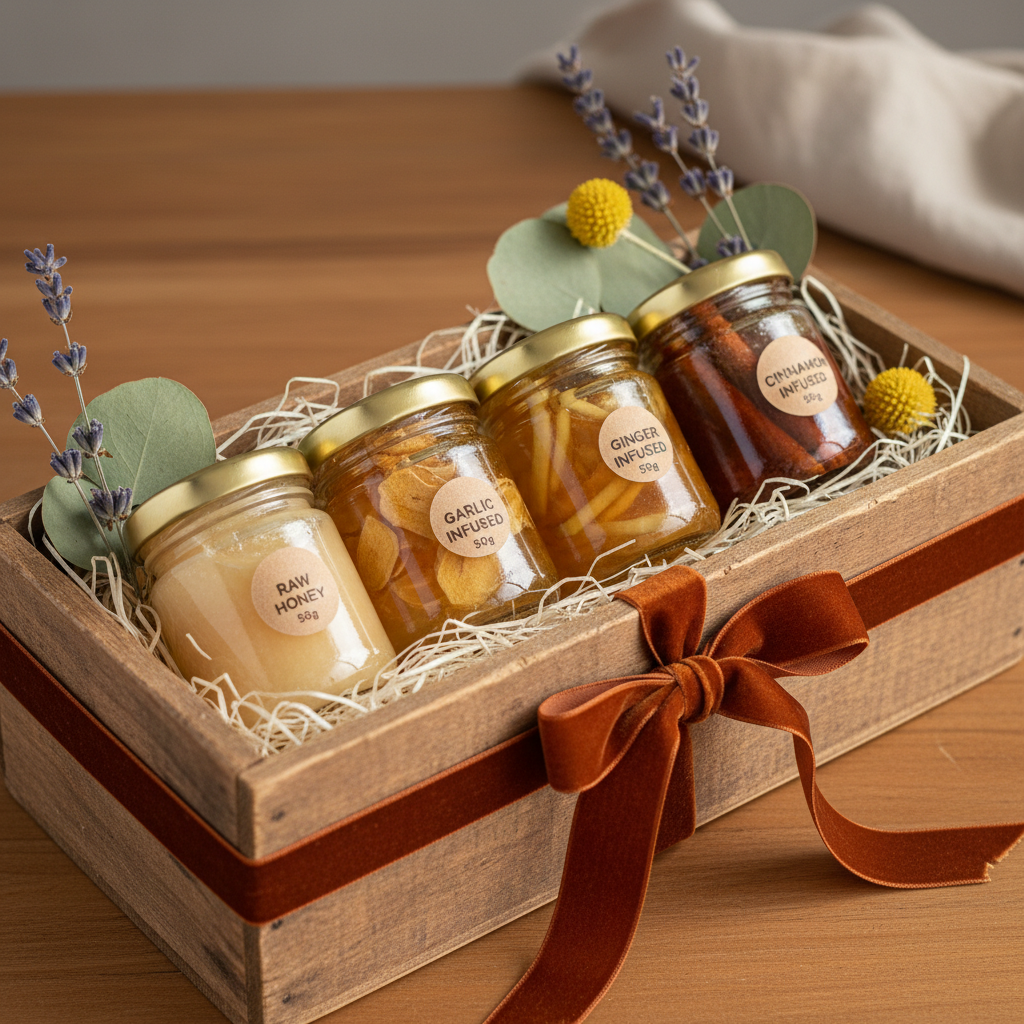 HillsPride Honey Gift Pack Set of 4