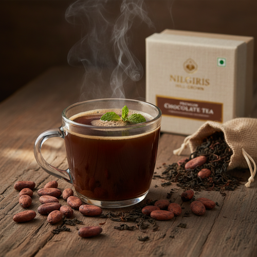 Chocolate Tea - Rich cocoa-infused Nilgiris tea